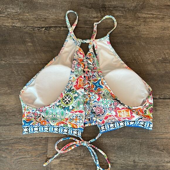 Cupshe XL/XXL Floral Paisley Print Cutout Bikini Set - Picture 4 of 11